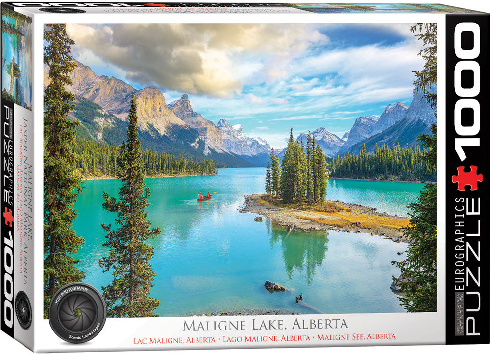 Puzzle Eurographics: 1000 piece Maligne Lake Alberta