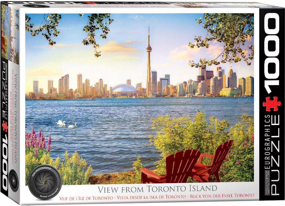 Puzzle Eurographics: 1000 piece View from Toronto Island