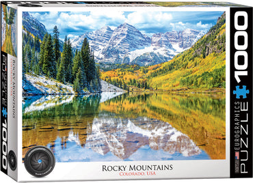 Puzzle Eurographics: 1000 piece Rocky Mountain National Park