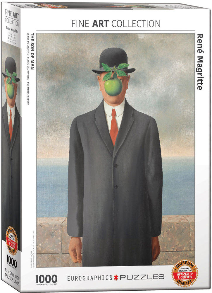 Puzzle Eurographics: 1000 piece Rene Magritte - Son of Man