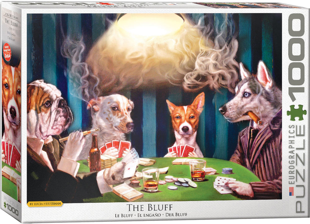 Puzzle Eurographics: 1000 piece The Bluff by Lucia Heffernan