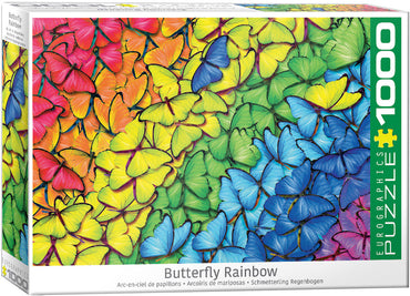 Puzzle Eurographics: 1000 piece Butterfly Rainbow