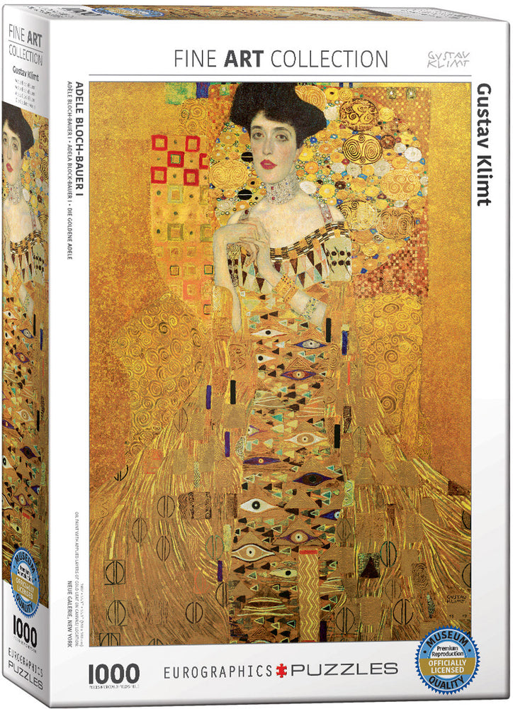 Puzzle Eurographics: 1000 piece Gustav Klimt - Adele Bloch-Bauer I