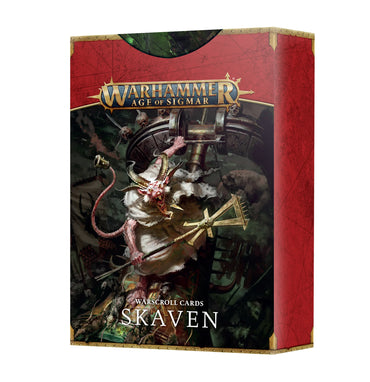 Warhammer Age of Sigmar Skaven: Warscroll Cards
