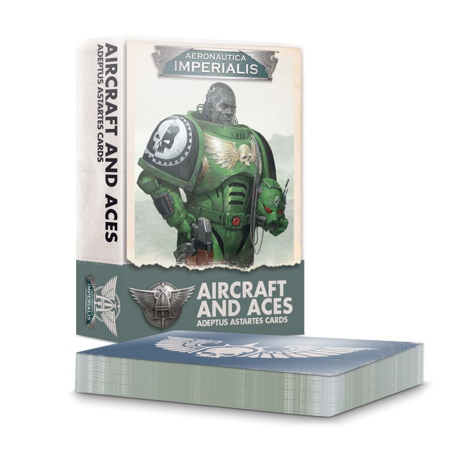 Warhammer 40K Aeronautica Imperialis: Cards - Adeptus Astartes Aircraft & Aces
