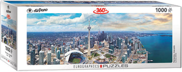 Puzzle Eurographics: 1000 piece panoramic Toronto Canada