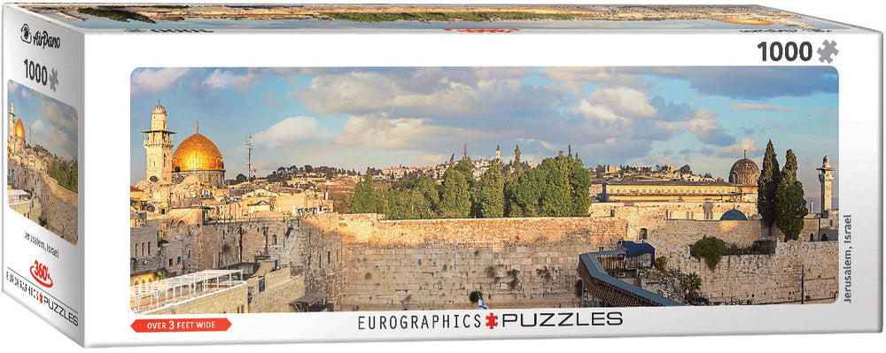 Puzzle Eurographics: 1000 piece panoramic Jerusalem