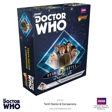 Dr. Who the Miniatures Game: Doctor - 10th Doctor & Companions
