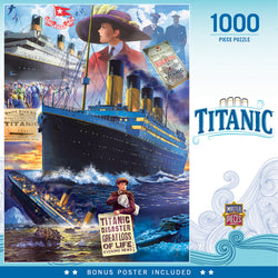 Puzzle Masterpieces: 1000 Piece Titanic - Collage