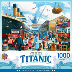 Puzzle Masterpieces: 1000 Piece Titanic - Titanic Boarding