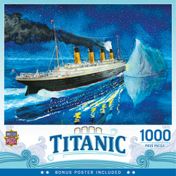 Puzzle Masterpieces: 1000 Piece Titanic - Titanic At Sea