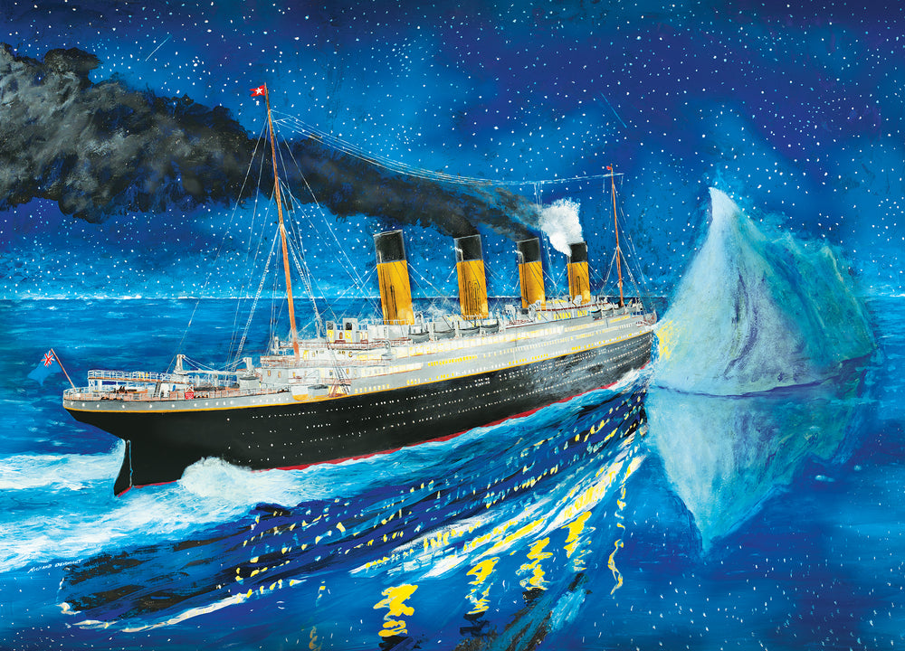 Puzzle Masterpieces: 1000 Piece Titanic - Titanic At Sea