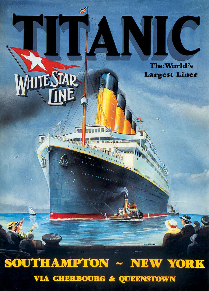 Puzzle Masterpieces: 1000 Piece Titanic - White Star Line