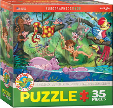 Puzzle Eurographics:   35 large piece The Jungle Book