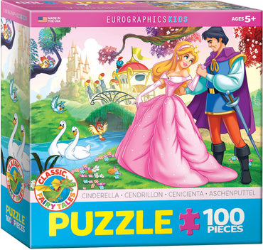 Puzzle Eurographics:  100 large piece Cinderella