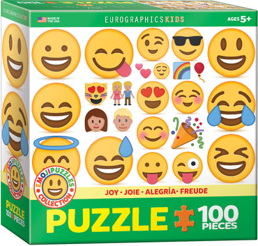 Puzzle Eurographics:  100 large piece Joy