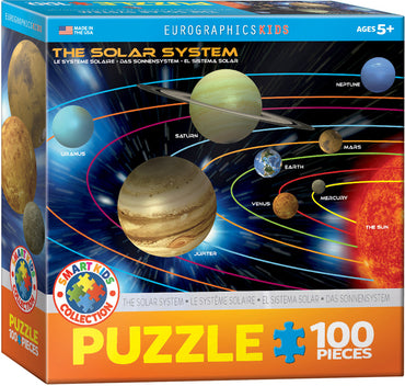 Puzzle Eurographics:  100 large piece The Solar System