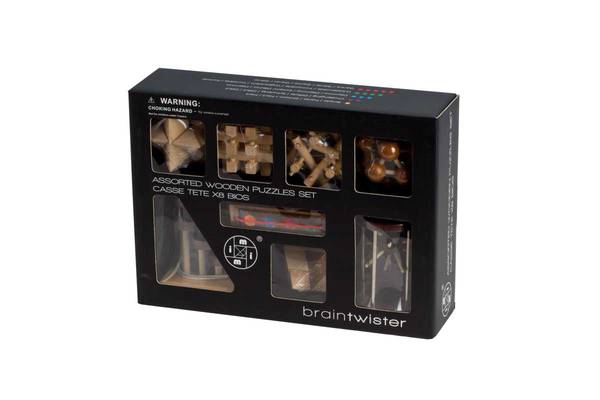 Brain Bender Puzzle Set - 8 in 1