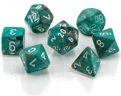 Dice Chessex: Poly 7 set Mini Marble