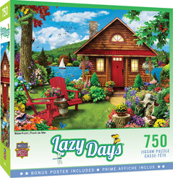 Puzzle Masterpieces:  750 piece Lazy Waterfront