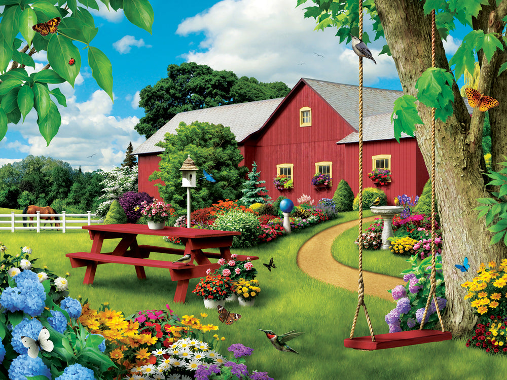 Puzzle Masterpieces:  750 piece Lazy Picnic Paradise