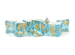 Dice Metallic Dice Co: Poly 7 Set Foil