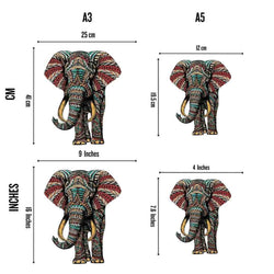 Puzzle Craft-Hub: African Elephant