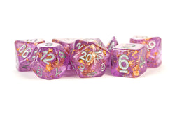Dice Metallic Dice Co: Poly 7 Set Foil