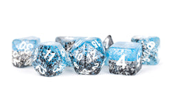 Dice Metallic Dice Co: Poly 7 Set Particle