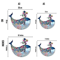 Puzzle Craft-Hub: Happy Whale