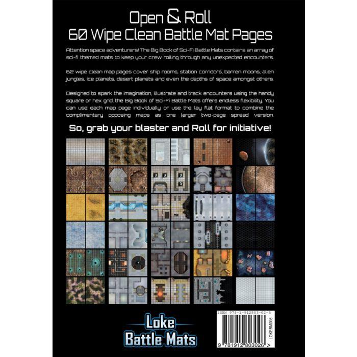 Battlemat Loke: Big Book of Sci-Fi Battle Mats