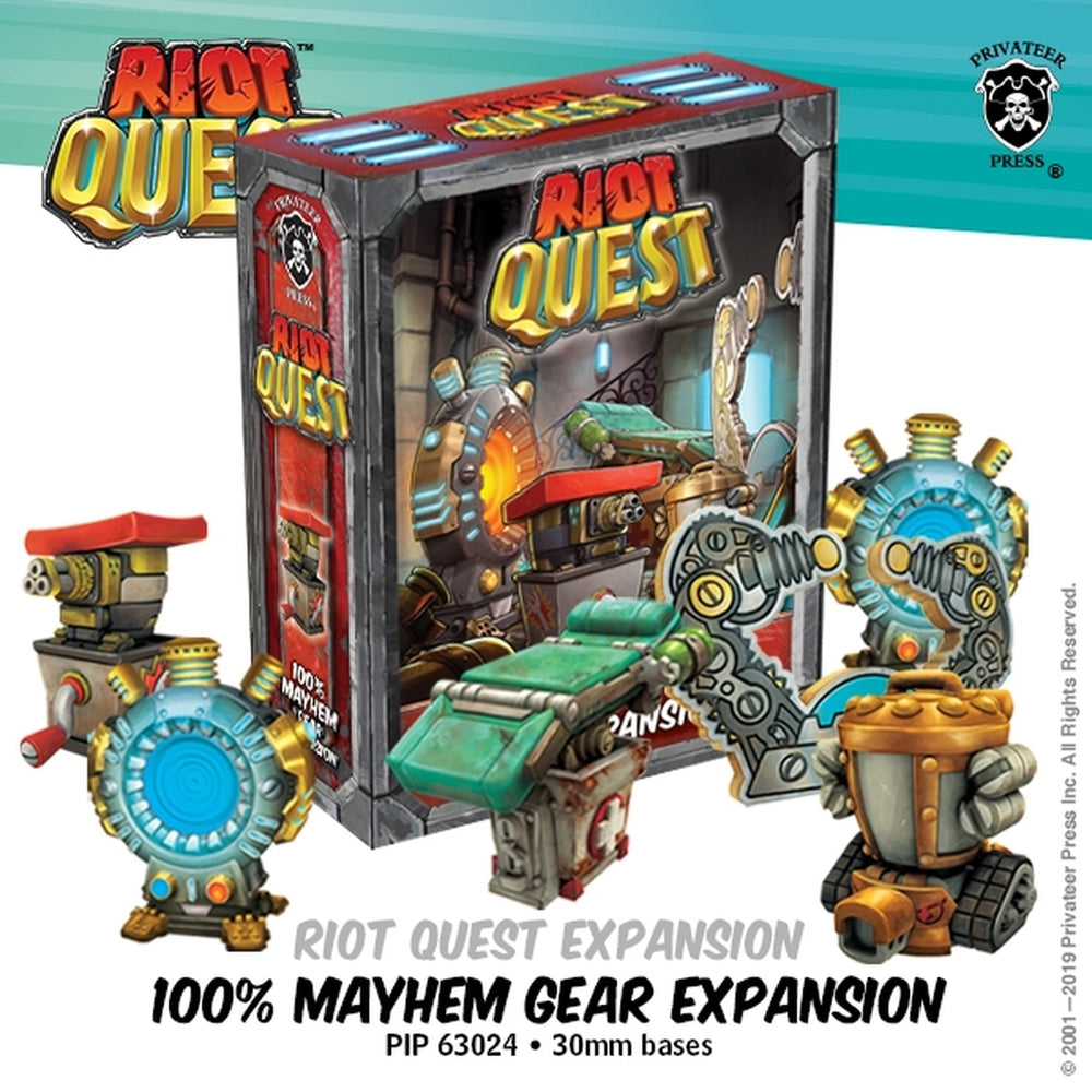 Riot Quest: Gear Expansion - 100% Mayhem*