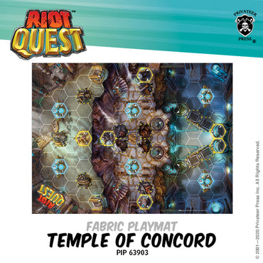 Riot Quest: Playmat - Temple of the Concord