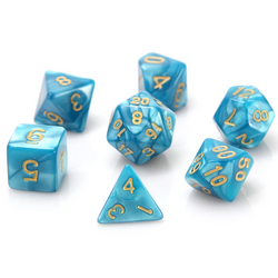 Dice DieHard Dice: Poly 7 Set Swirl