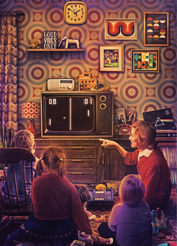 Puzzle Mchezo: 1000 Piece Dawn of Video Games