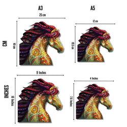 Puzzle Craft-Hub: Wisdom Horse