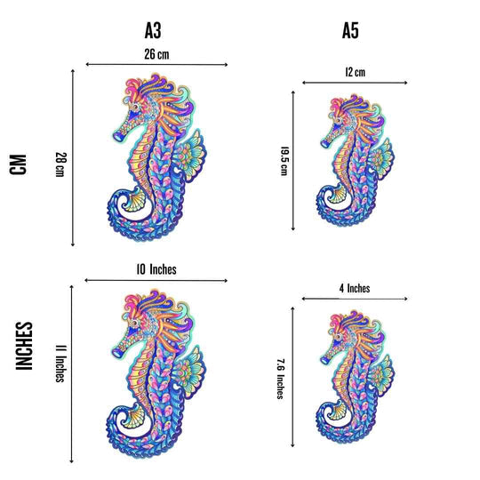 Puzzle Craft-Hub: Sea Horse