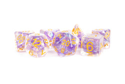 Dice Metallic Dice Co: Poly 7 Set Pearl