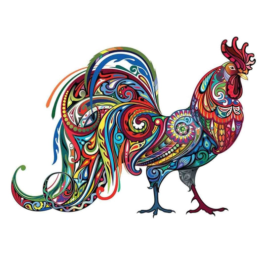 Puzzle Craft-Hub: Rooster