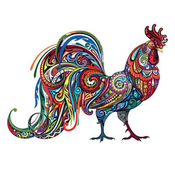Puzzle Craft-Hub: Rooster