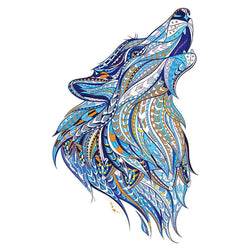 Puzzle Craft-Hub: Howling Wolf
