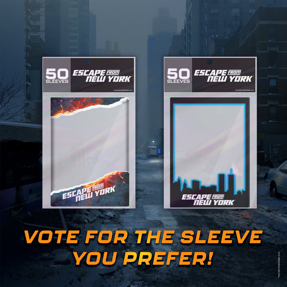 Escape From New York: Card Sleeves