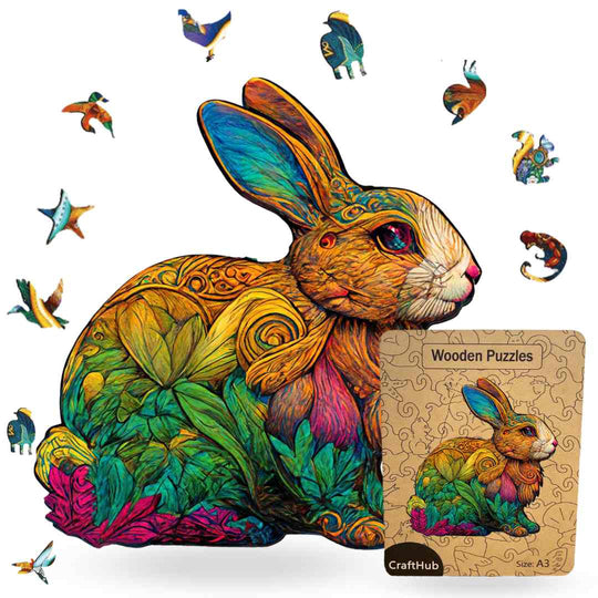Puzzle Craft-Hub: Lucky Rabbit