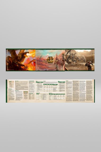 Dungeons & Dragons Level Up:  Narrator's Screen