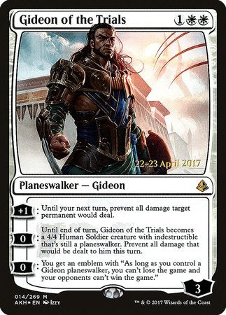 Gideon of the Trials [Amonkhet Promos]