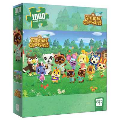 Puzzle USAopoly: 1000 piece Animal Crossing "Island Life"