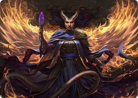 Farideh, Devil's Chosen Art Card [Dungeons & Dragons: Adventures in th