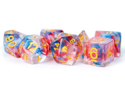 Dice Metallic Dice Co: Poly 7 Set Unicorn