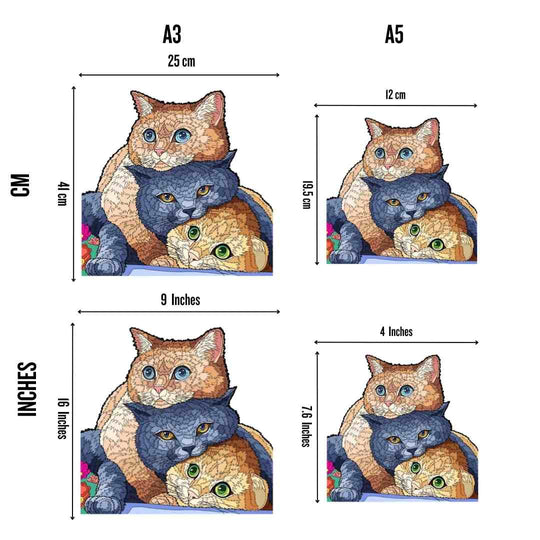 Puzzle Craft-Hub: Tri-Cats