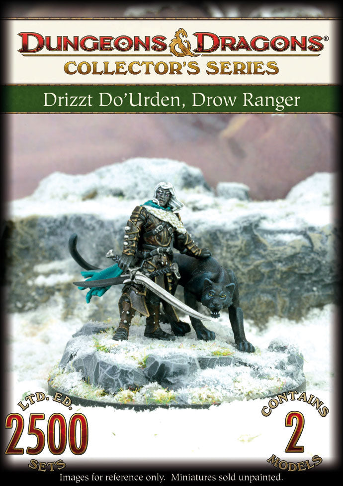 Mini Gale Force 9 Dungeons & Dragons: The Legend of Drizzt: Drizzt & Guenhwyvar